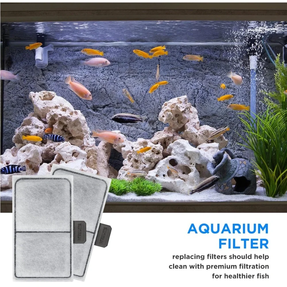 NWT-Top Fin Cartridges,EF-S Fish Tank Filter Cartridges 6 Pack